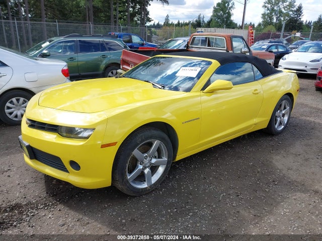 Chevrolet Camaro 1lt 2014 2G1FB3D31E9149680 Image 2