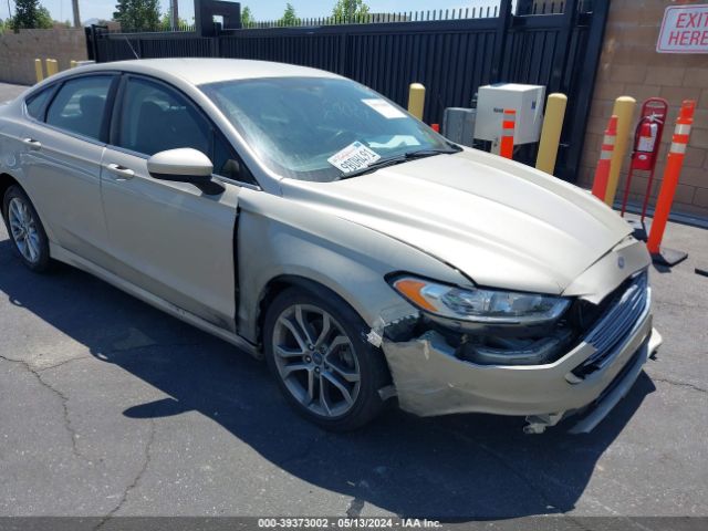 Auction sale of the 2017 Ford Fusion Se, vin: 3FA6P0H76HR336003, lot number: 39373002