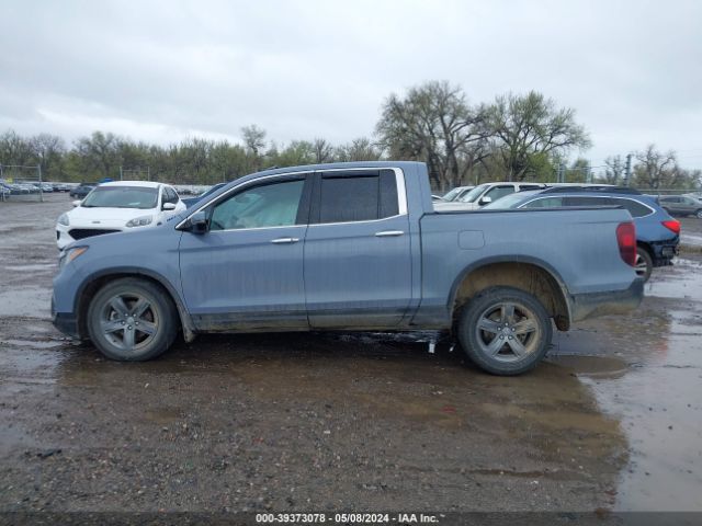 5FPYK3F79NB013462 Honda Ridgeline Rtl-e