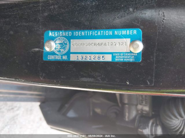 WDDUG8CB4FA127321 Mercedes-Benz S 550