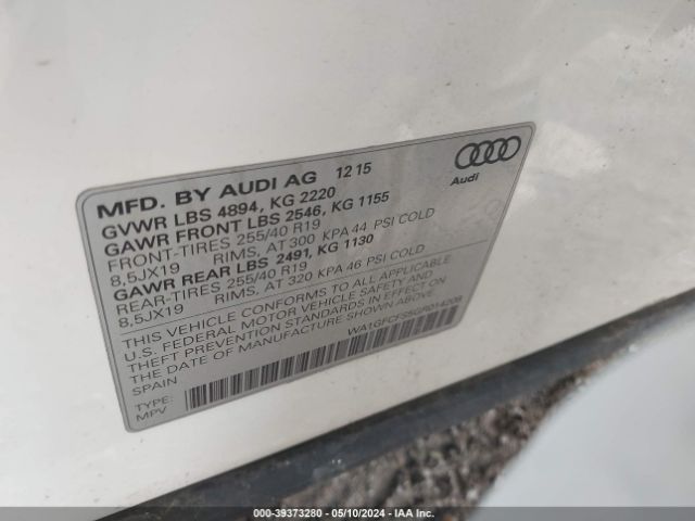 WA1GFCFS5GR014208 Audi Q3 2.0t Premium Plus