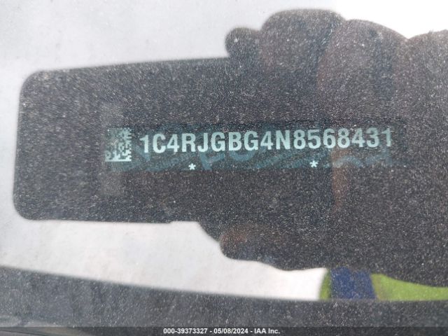 1C4RJGBG4N8568431 Jeep Grand Cherokee Limited 4x2