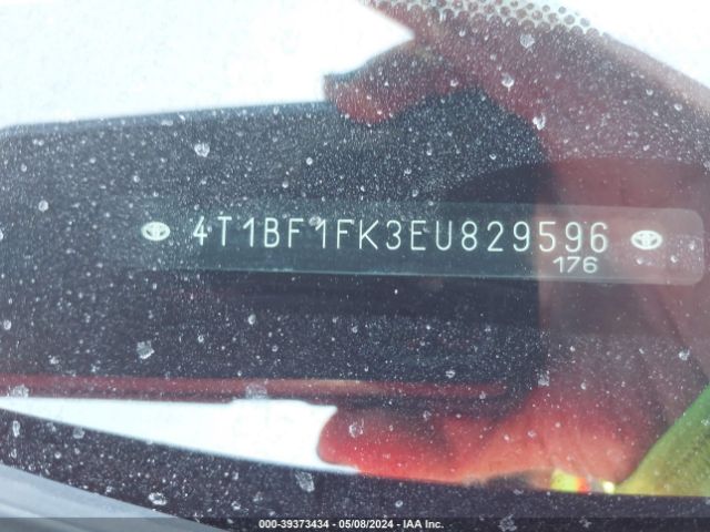4T1BF1FK3EU829596 Toyota CAMRY SE