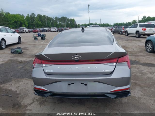 KMHLP4AG5PU457168 Hyundai Elantra Limited