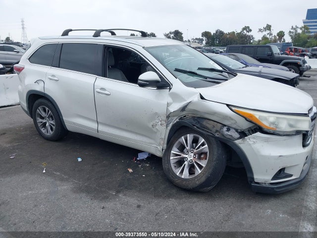 Toyota Highlander Xle V6 2014 5TDKKRFH2ES035485 Image 13