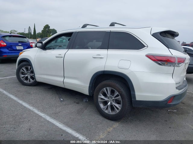 Toyota Highlander Xle V6 2014 5TDKKRFH2ES035485 Image 14