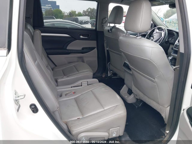 Toyota Highlander Xle V6 2014 5TDKKRFH2ES035485 Image 8