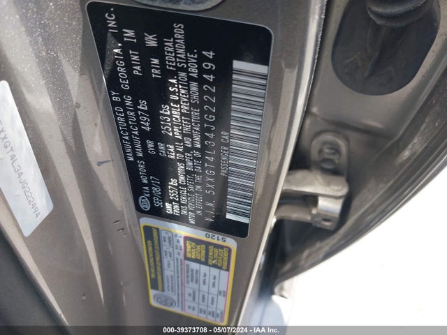 KIA Optima Lx 2018 5XXGT4L34JG222494 Image 9