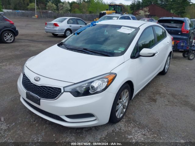 KNAFX4A60E5056222 KIA FORTE LX