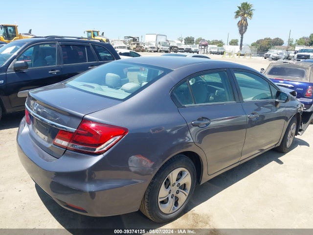 Honda Civic Lx 2014 19XFB2F51EE223889 Image 4