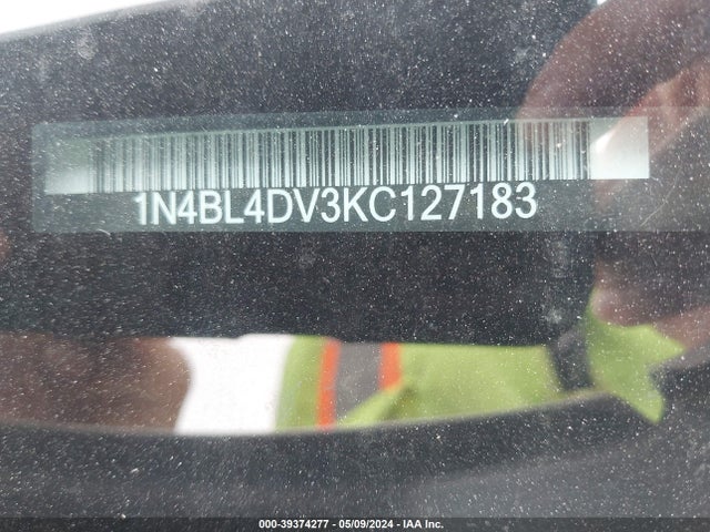 Nissan Altima 2.5 Sv 2019 1N4BL4DV3KC127183 Image 17