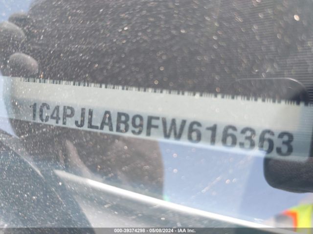 1C4PJLAB9FW616363 Jeep Cherokee Sport