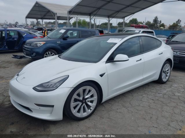 5YJ3E1EA4MF849187 Tesla Model 3 Standard Range Plus Rear-wheel Drive