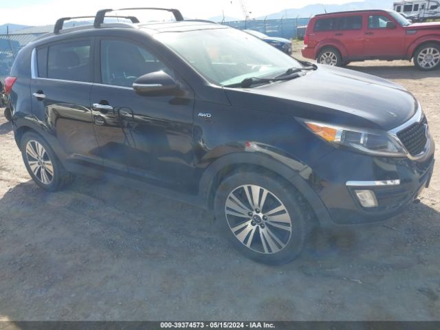 Auction sale of the 2015 Kia Sportage Ex, vin: KNDPCCAC5F7762773, lot number: 39374573