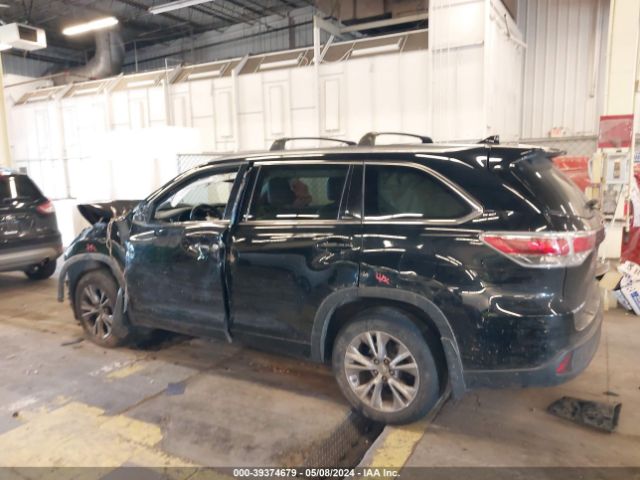 5TDJKRFH3FS103371 Toyota Highlander Xle V6
