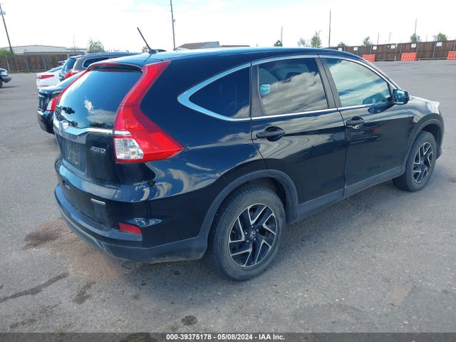 Honda CR-V SE 2016 2HKRM4H41GH649944 Image 4