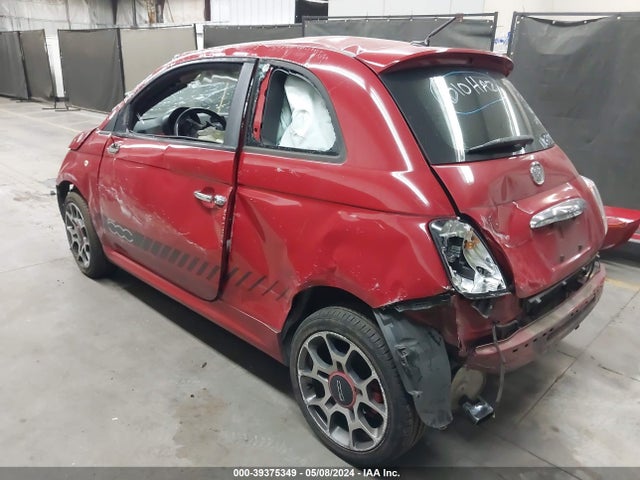 2012 FIAT 500 3C3CFFBR2CT302024 Photo 2