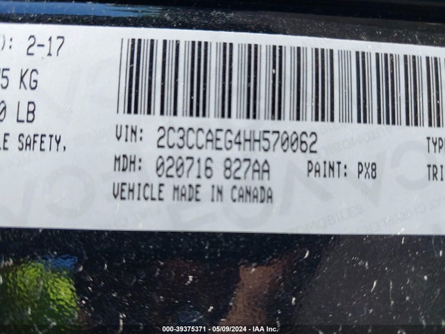 2C3CCAEG4HH570062 Chrysler 300C