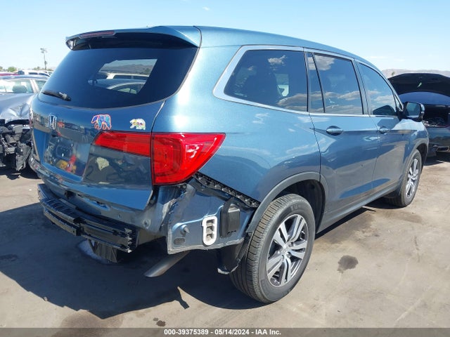 Honda Pilot Ex-l 2017 5FNYF5H50HB047816 Image 4