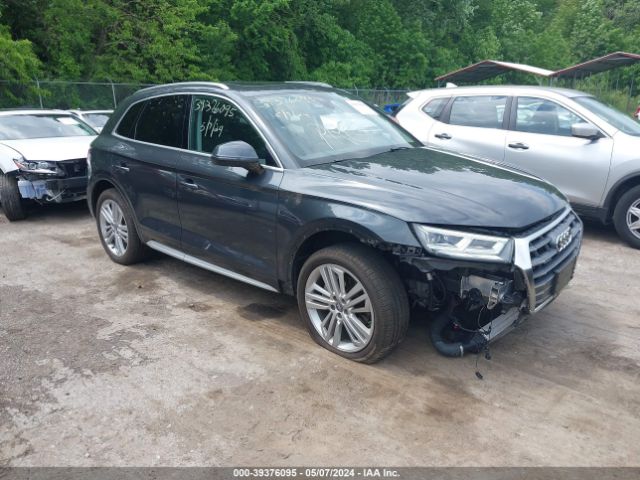 Aukcja sprzedaży 2018 Audi Q5 2.0t Premium/2.0t Tech Premium, vin: WA1BNAFY6J2248542, numer aukcji: 39376095