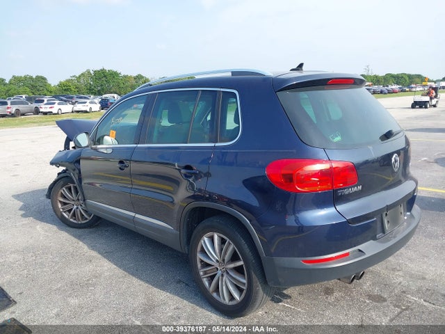 WVGAV3AX9EW513167 Volkswagen Tiguan Sel