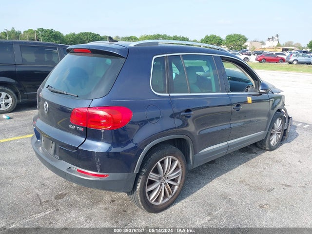 WVGAV3AX9EW513167 Volkswagen Tiguan Sel