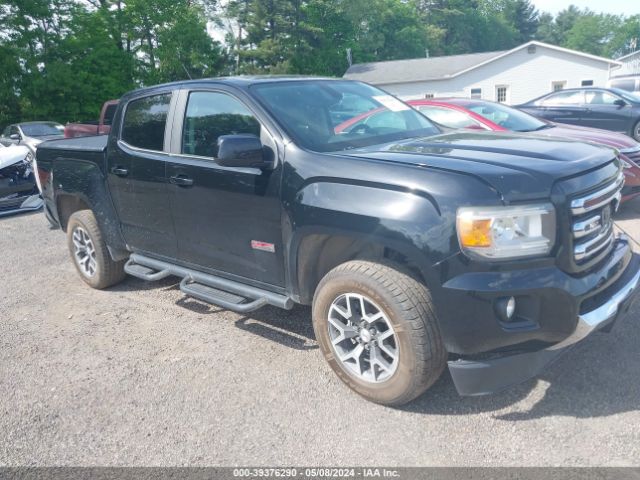 Auction sale of the 2015 Gmc Canyon Sle, vin: 1GTG6BE39F1245636, lot number: 39376290