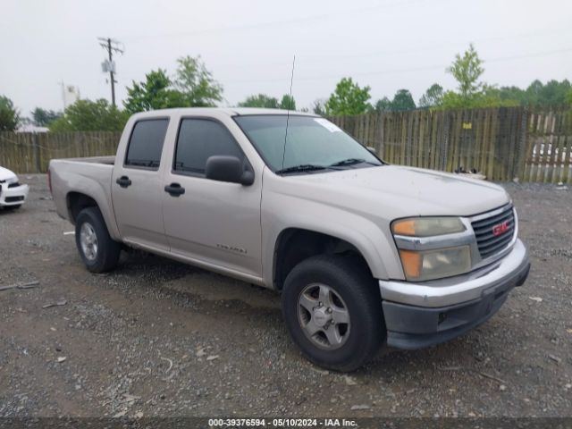 Auction sale of the 2004 Gmc Canyon Sle, vin: 1GTDT136548161028, lot number: 39376594