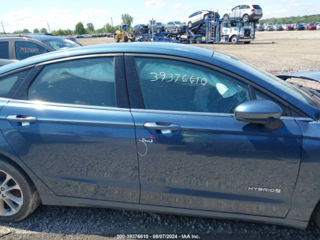 3FA6P0LUXKR167513 Ford Fusion Hybrid Se