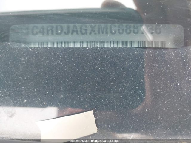 1C4RDJAGXMC688736 Dodge Durango Sxt Plus Awd