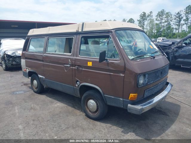 1984 VOLKSWAGEN VANAGON WV2ZB0257EH084256