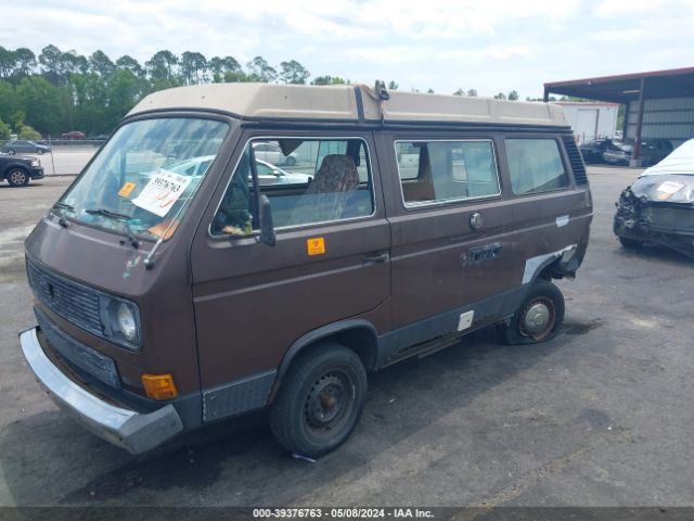 1984 VOLKSWAGEN VANAGON WV2ZB0257EH084256 Photo 1
