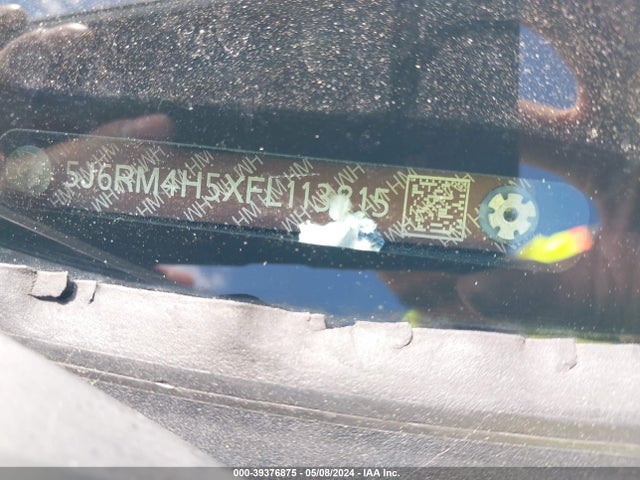 Honda CR-V EX 2015 5J6RM4H5XFL113815 Image 9