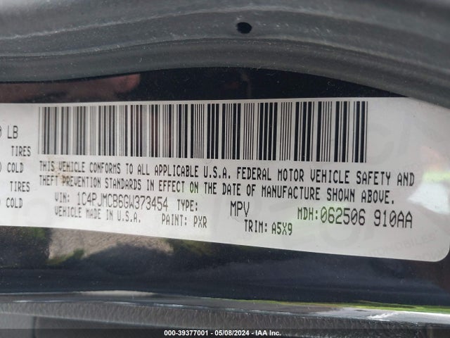 Jeep Cherokee Latitude 2016 1C4PJMCB6GW373454 Image 9