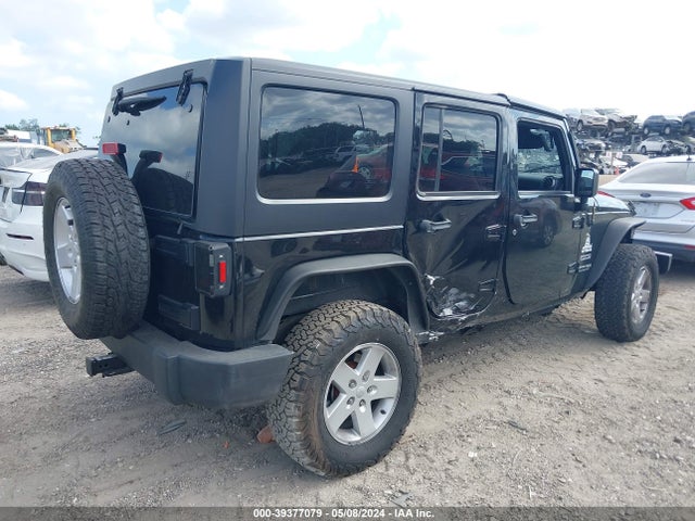 1C4BJWDG0JL821793 Jeep Wrangler Jk Unlimited Sport S 4x4