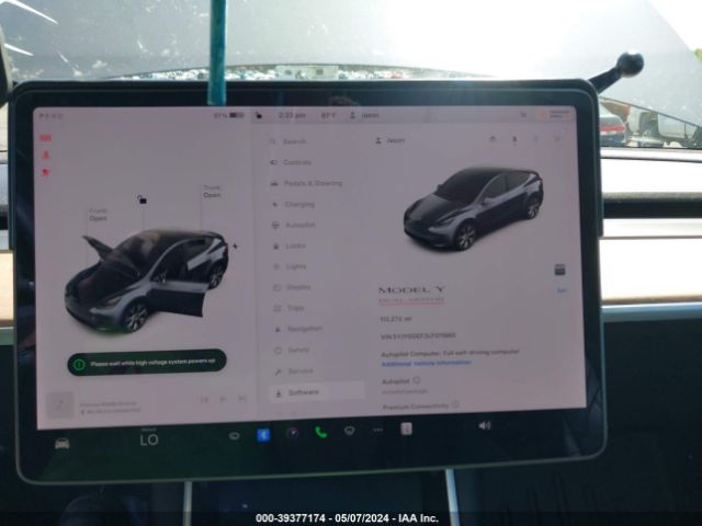 5YJYGDEF3LF011860 Tesla Model Y Long Range Dual Motor All-wheel Drive/performance Dual Motor All-wheel Drive