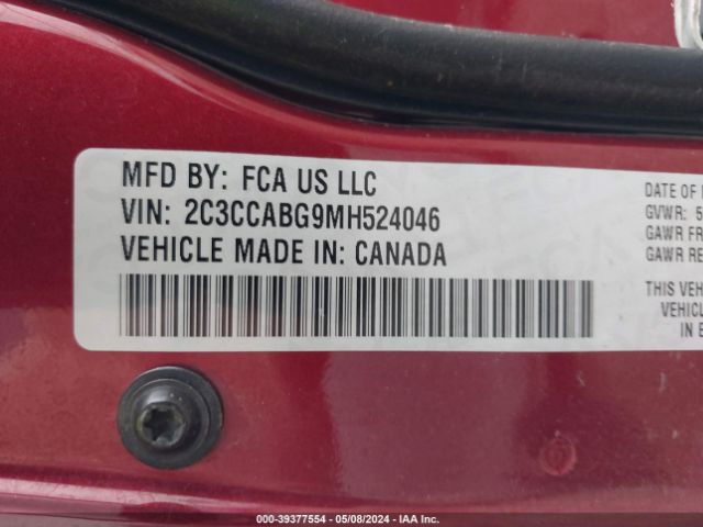 2C3CCABG9MH524046 Chrysler 300 300s