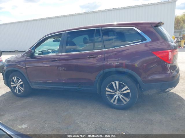 5FNYF6H59GB007836 Honda Pilot Ex-l