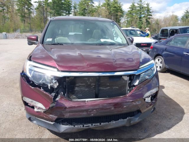 5FNYF6H59GB007836 Honda Pilot Ex-l