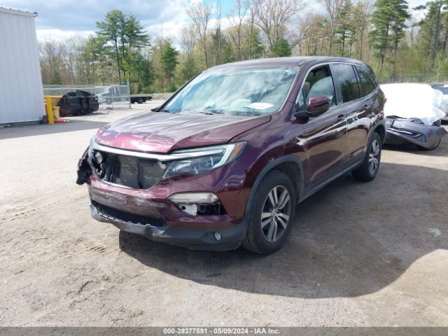 5FNYF6H59GB007836 Honda Pilot Ex-l