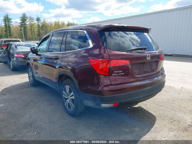 5FNYF6H59GB007836 Honda Pilot Ex-l