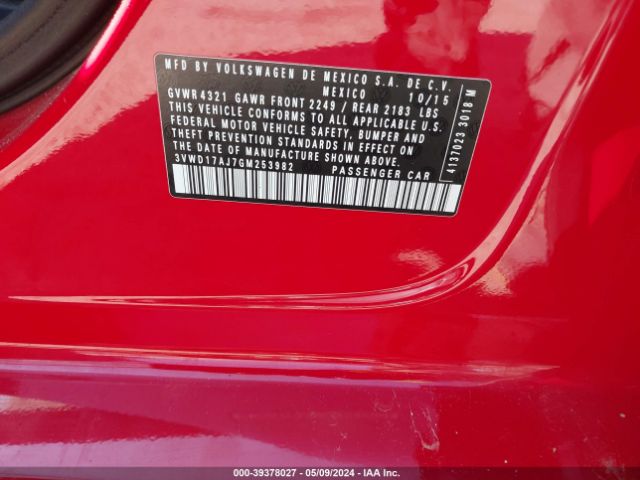 3VWD17AJ7GM253982 Volkswagen Jetta 1.8t Sport