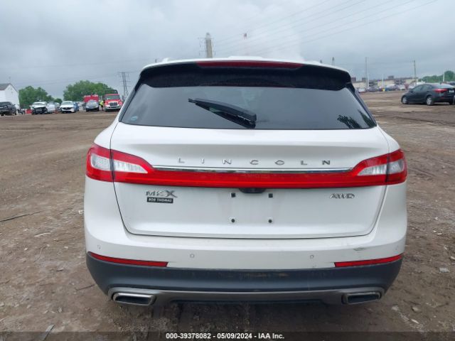 2LMPJ8KR7GBL38171 Lincoln Mkx Select