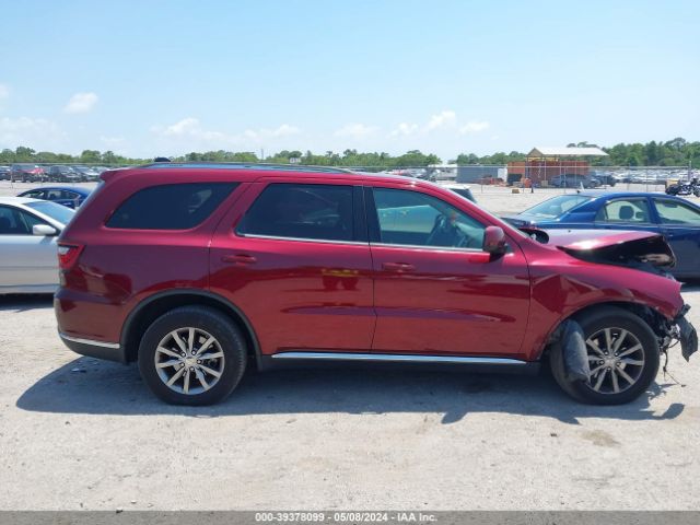1C4RDHAG7HC805476 Dodge Durango Sxt Rwd