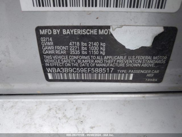 WBA3B9C59EF588517 BMW 335i Xdrive