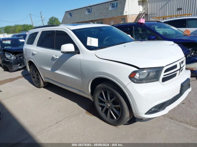 Aukcja sprzedaży 2018 Dodge Durango Gt Awd, vin: 1C4RDJDG0JC202040, numer aukcji: 39378263