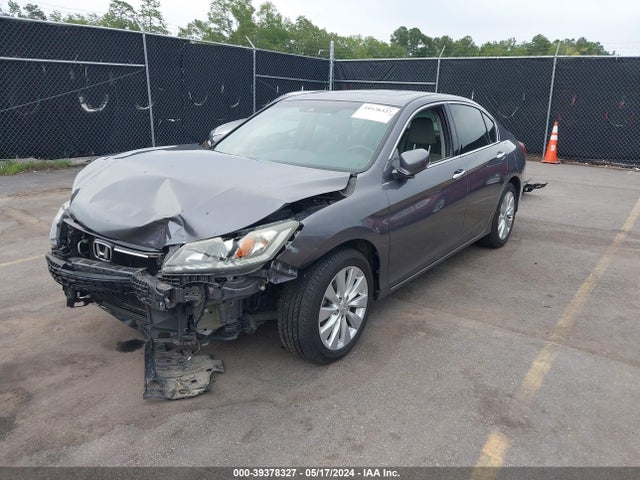 Honda Accord Ex-l V-6 2014 1HGCR3F8XEA028019 Image 2