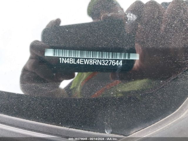 1N4BL4EW8RN327644 Nissan Altima Sl Intelligent Awd