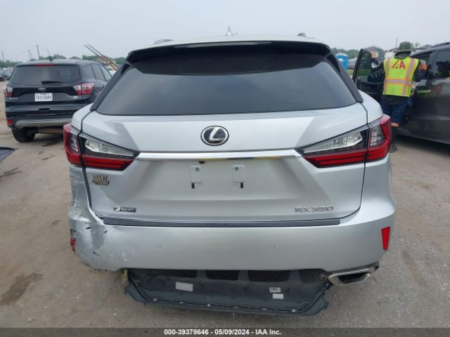 2T2BZMCAXHC123053 Lexus Rx 350 F Sport