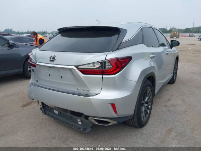 2T2BZMCAXHC123053 Lexus Rx 350 F Sport